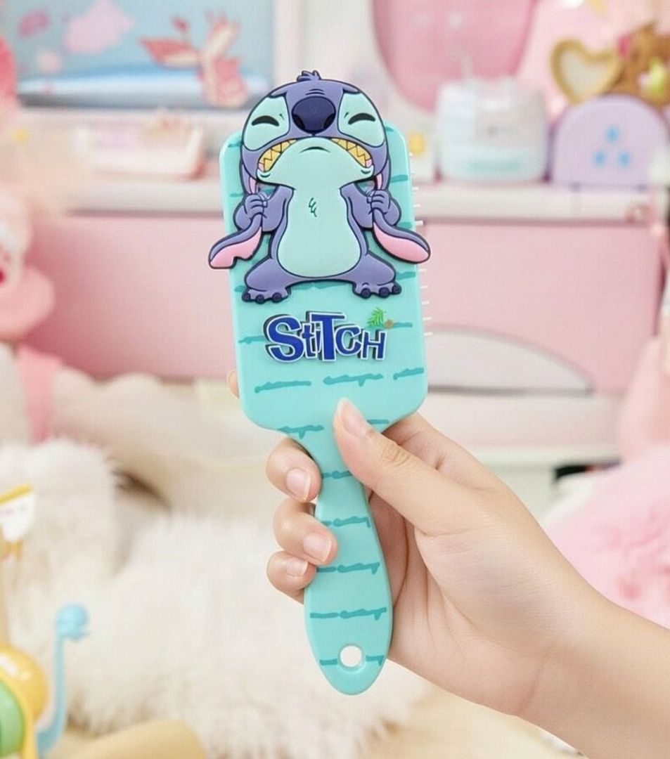 Cepillo stich suave y delicado con tu cabello 