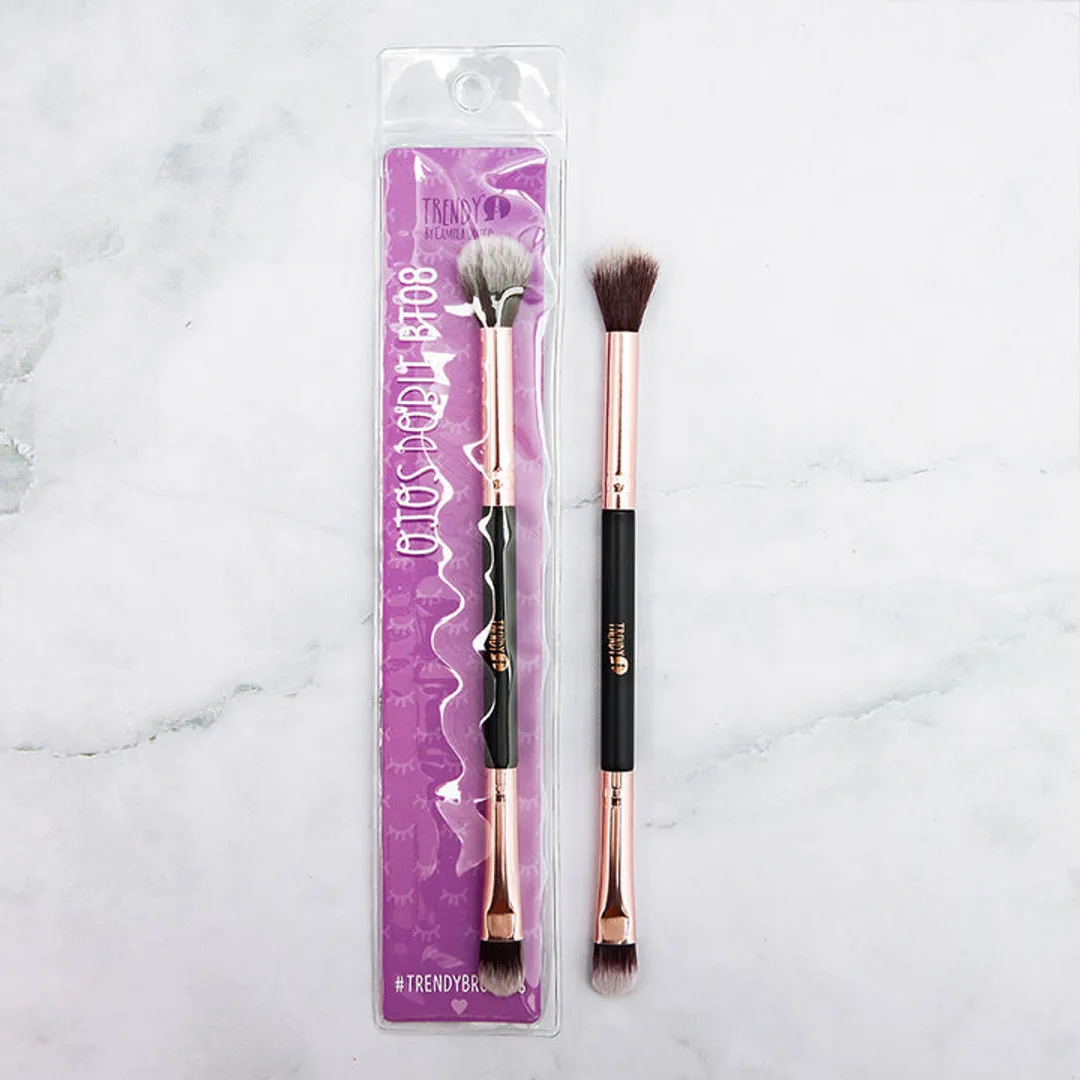 BROCHA TRENDY DOBLE PLANA Y DIFUMINADORA