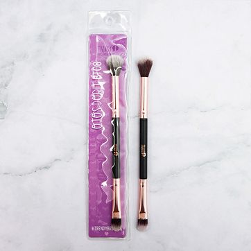 BROCHA TRENDY DOBLE PLANA Y DIFUMINADORA - imagen 1