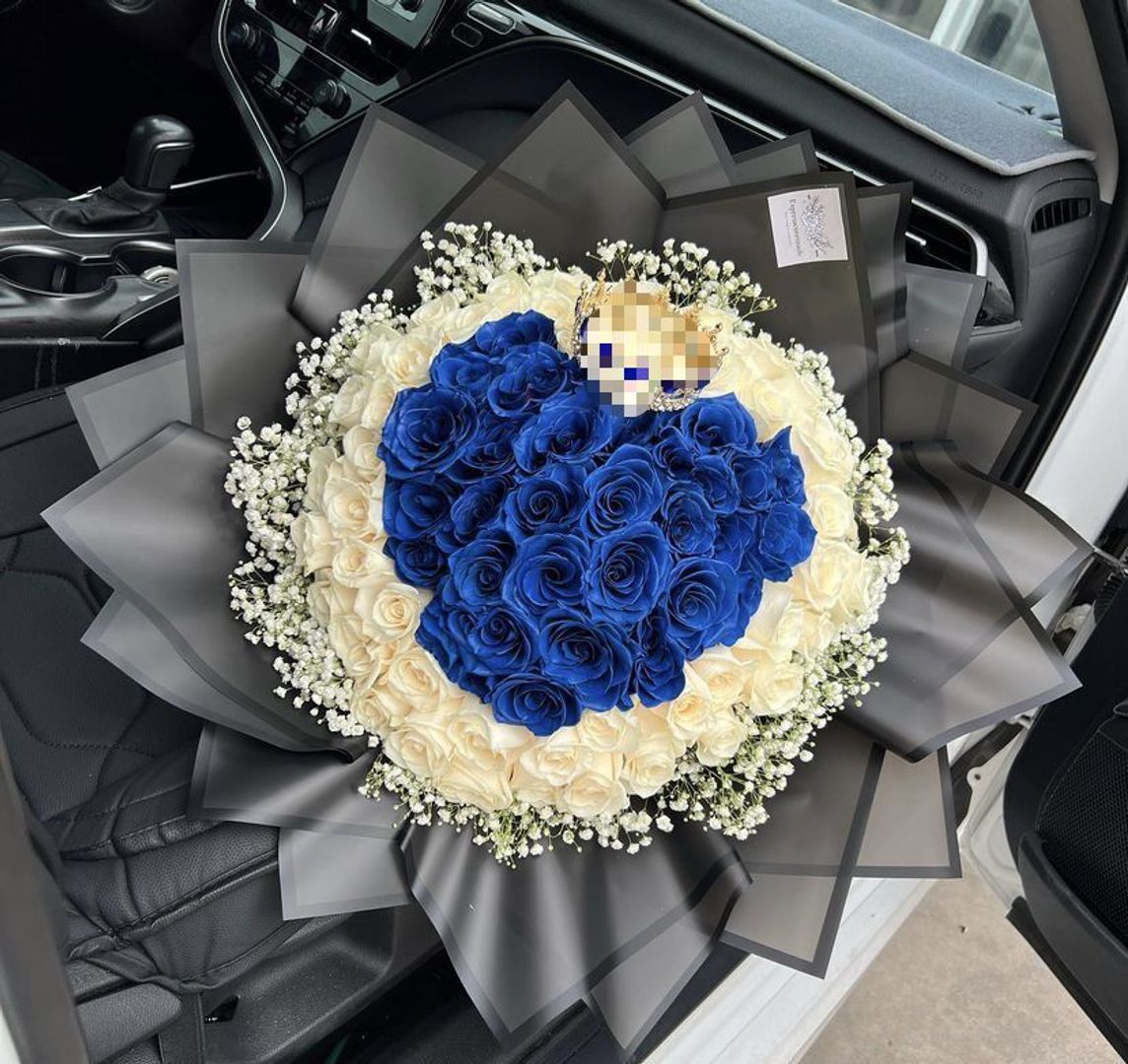 Ref.Buchon x70 rosas Azul