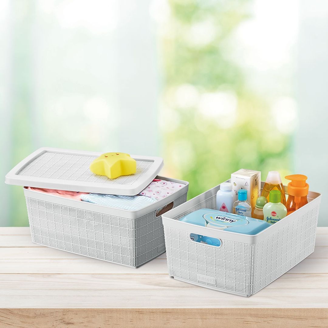 CANASTA FIQUE 13,5L GRIS HIELO RIMAX	