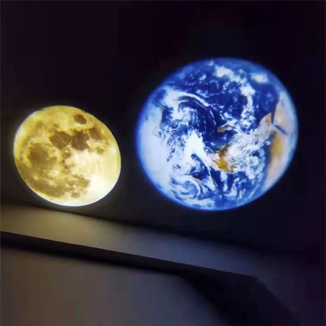 Proyector Luna y tierra 