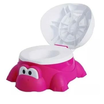 BACINILLA DE TORTUGA 4EN1 FUCSIA - imagen 1