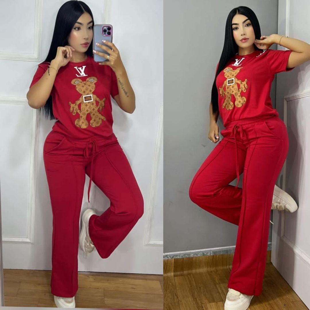 Conjunto Bota Recta LOUIS VUITTON