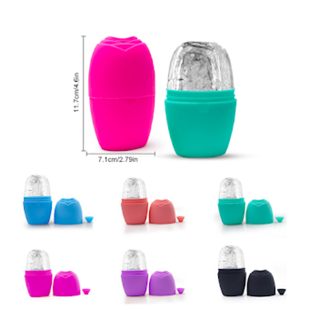 Molde Para Hielo Facial En Silicona