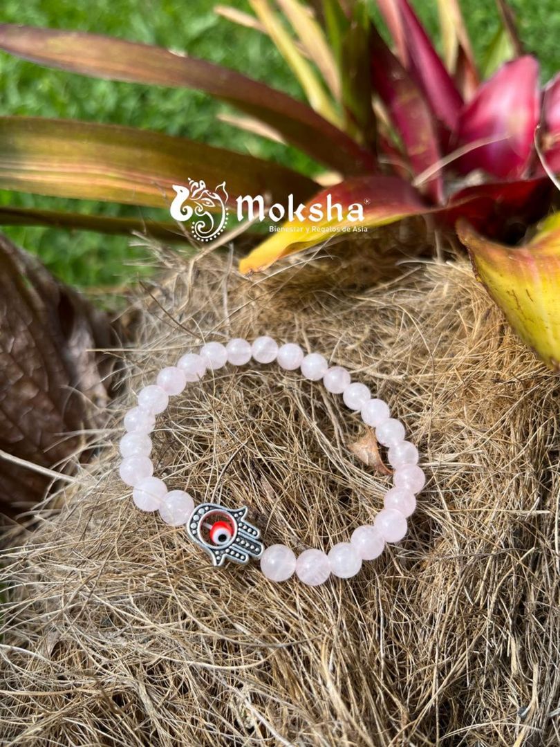Pulsera Cuarzo Rosa