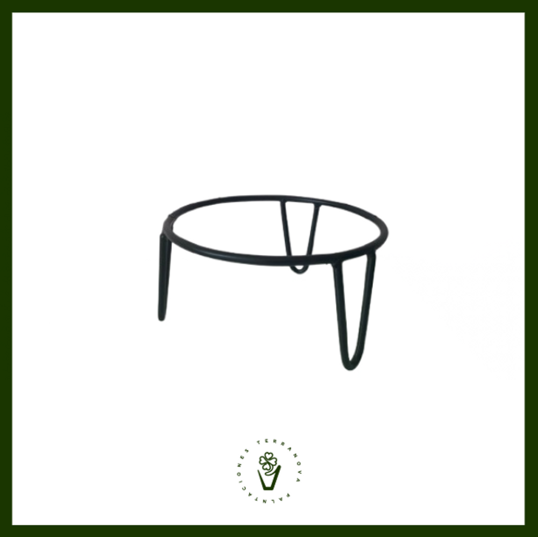 SOPORTE METALICO 10CM (Negro)