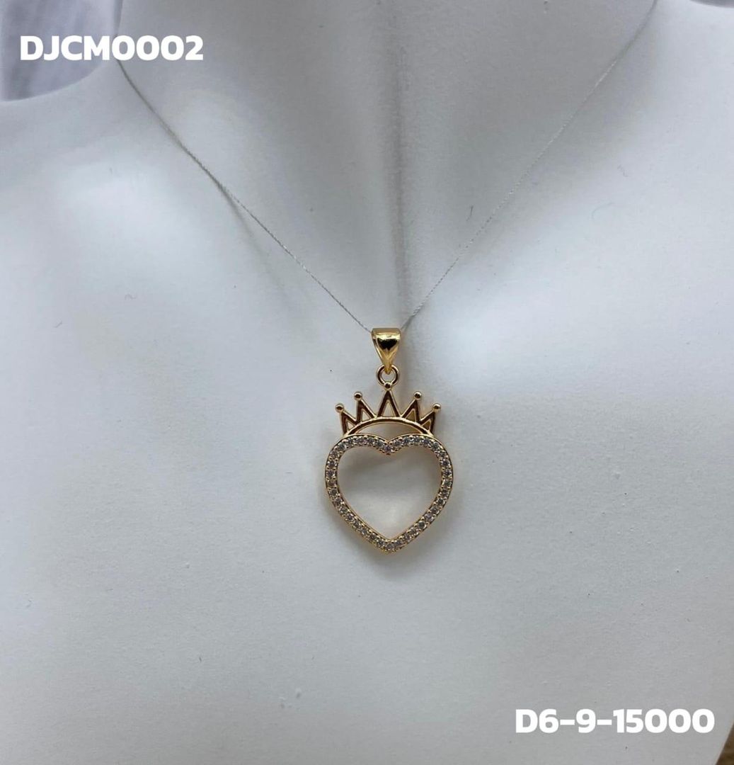 Dije corazón, covergold 