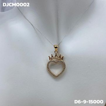 Imagen del producto Dije corazón, covergold 