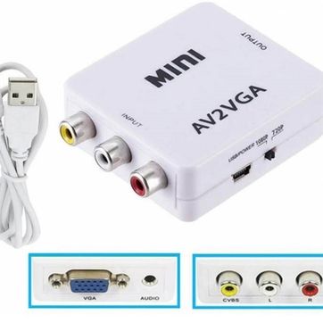 Imagen del producto Caja convertidora RCA a VGA