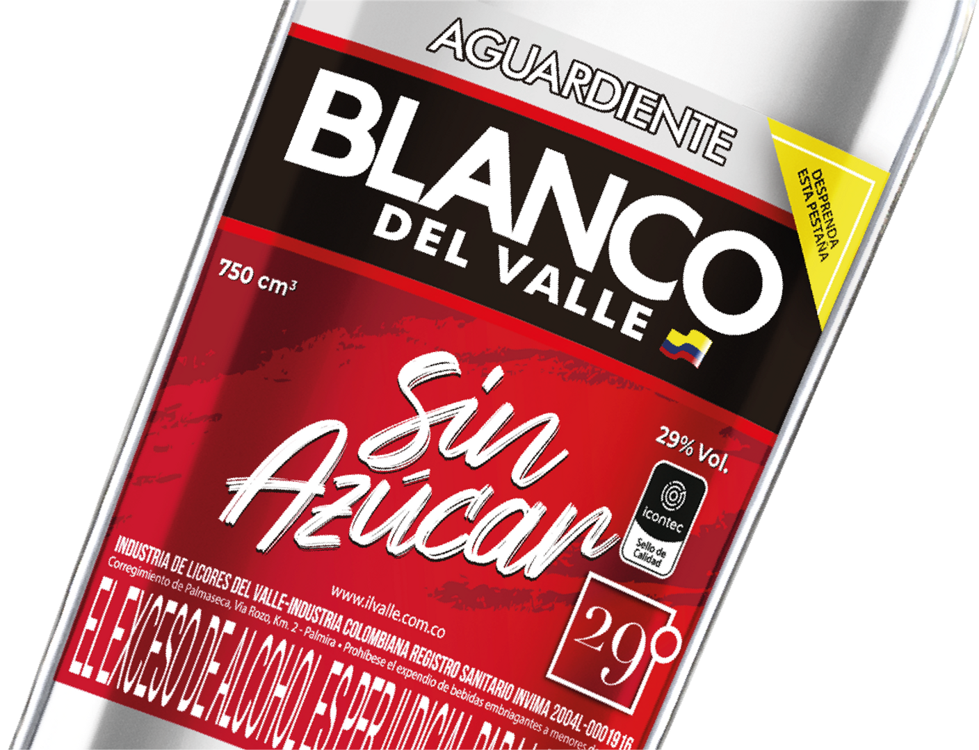 Aguardiente Sin Azúcar 