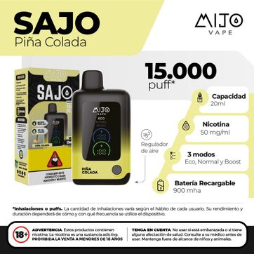 Imagen del producto Vape Mijo Sajo Piña Colada