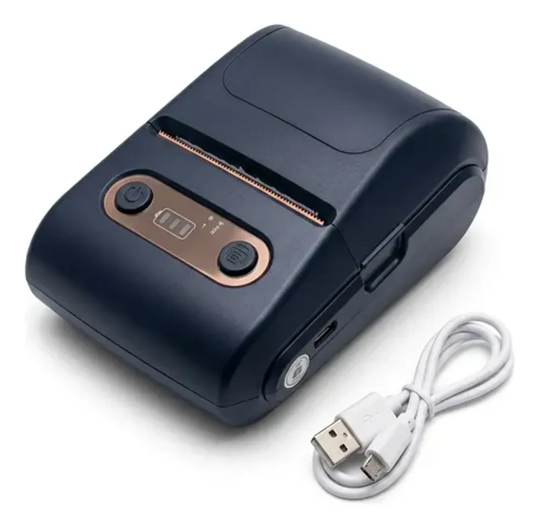 MINI IMPRESORA TERMICA PORTATIL BLUETOOTH LABEL PRINTER