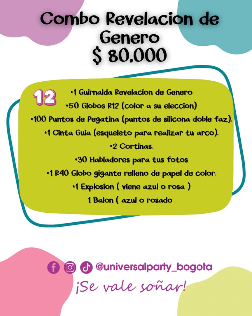 COMBO REVELACIÓN # 12