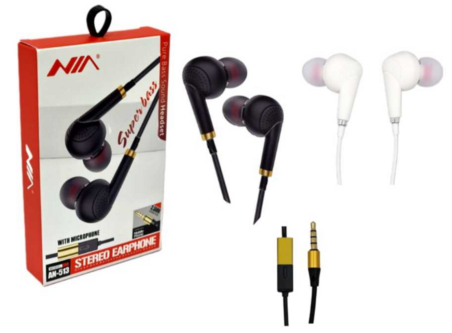 AUDIFONOS NIA AN-513 SUPER BASS