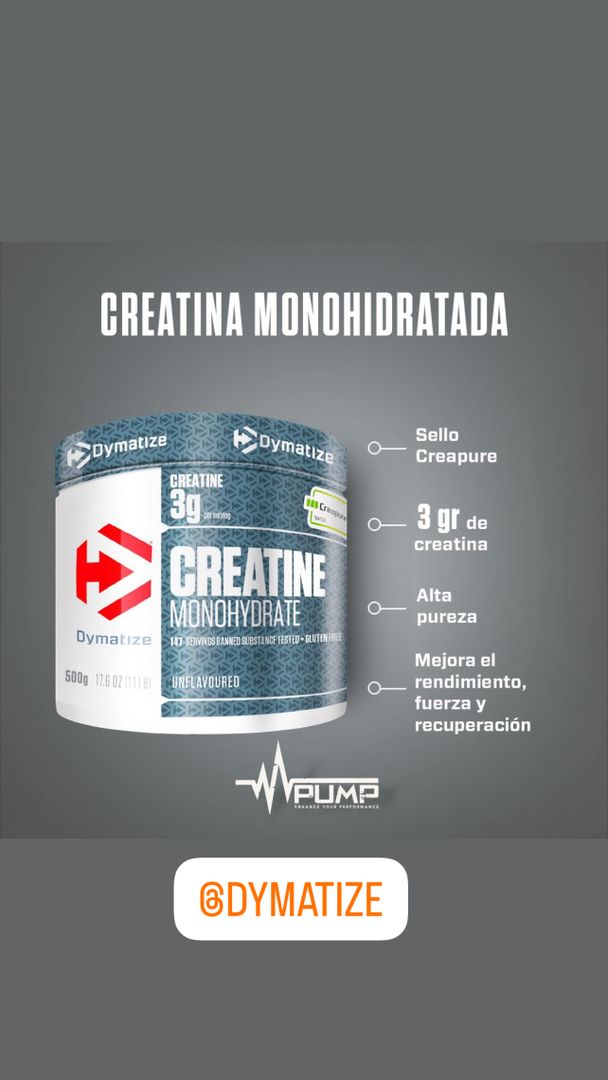 Crearina dymatize 300 gramos