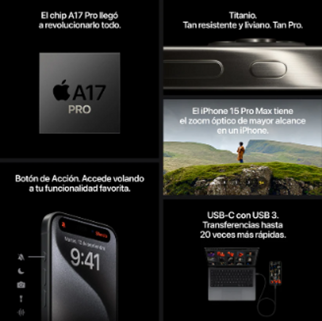 IPHONE 15 PRO MAX NUEVO