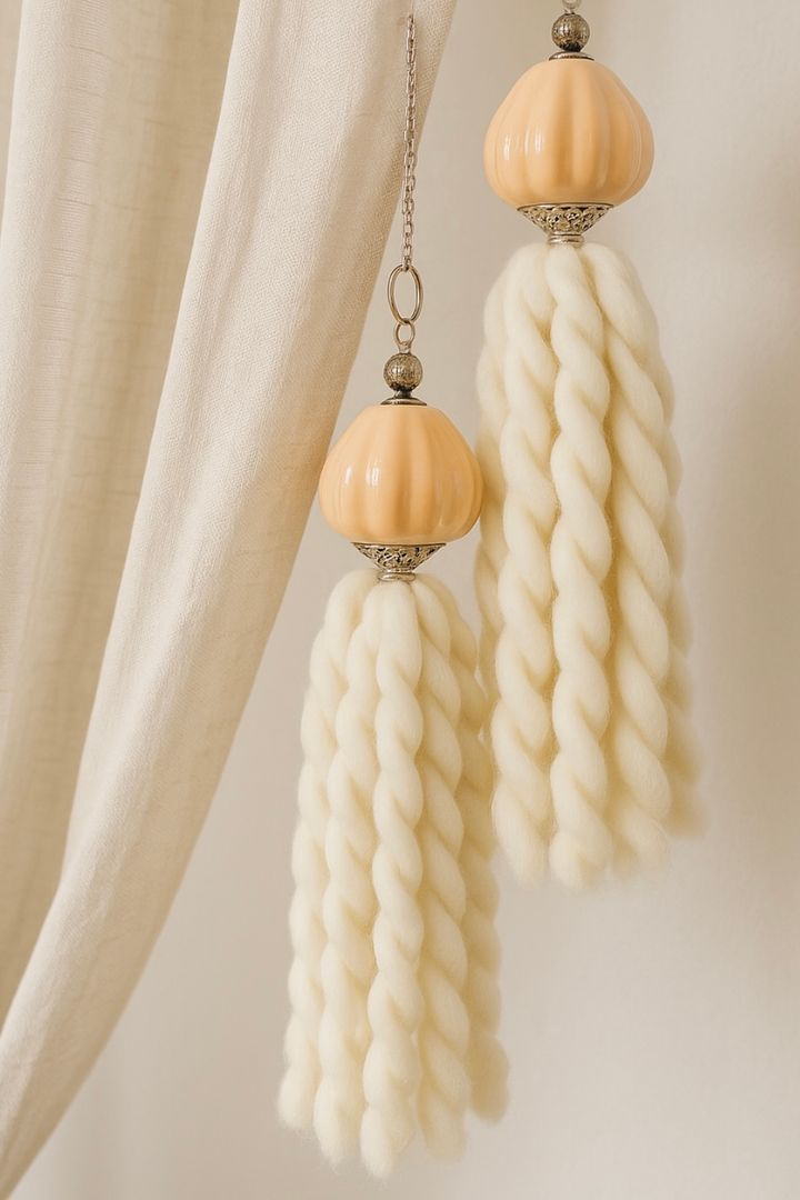 Borlas Cerámica PAR VENDIDAS 