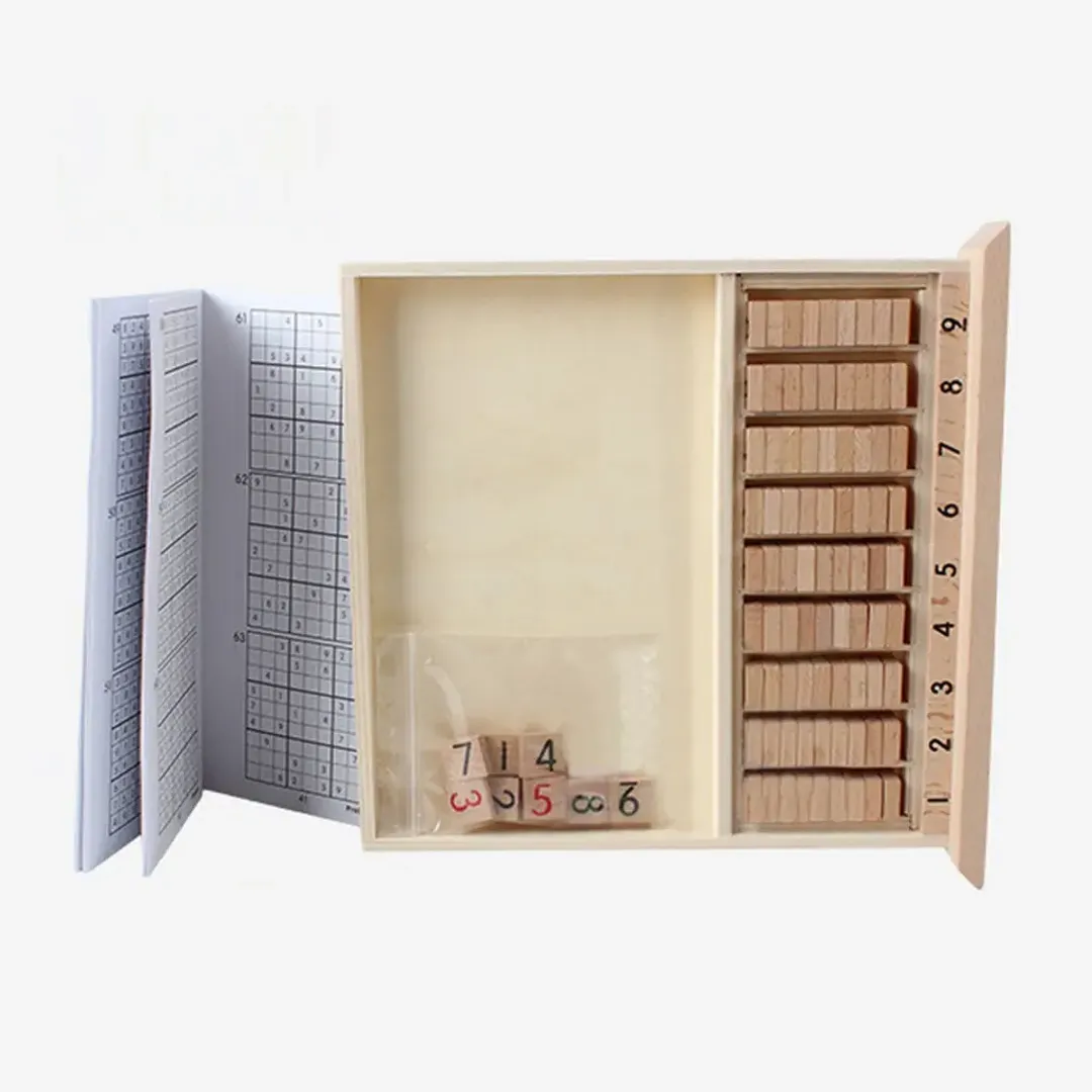 SUDOKU EN MADERA