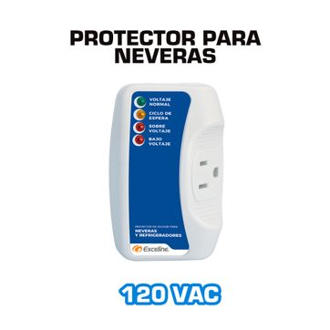 Imagen del producto PROTECTOR DE VOLTAJE PARA NEVERA 120 VAC