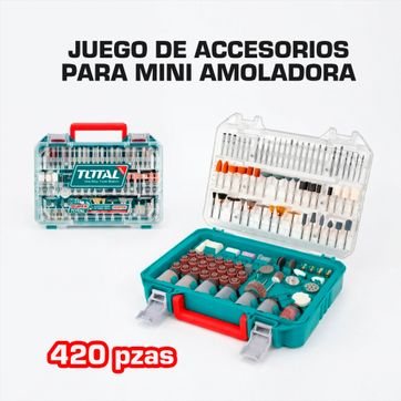Imagen del producto SET DE FRESAS PARA MINI TALADRO 420 PIEZAS