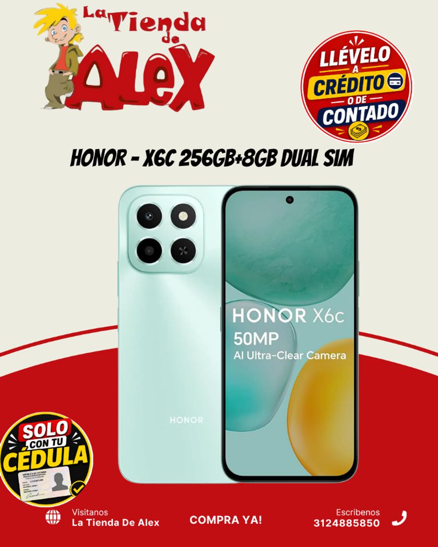 HONOR - X6C 256GB+8GB Dual Sim