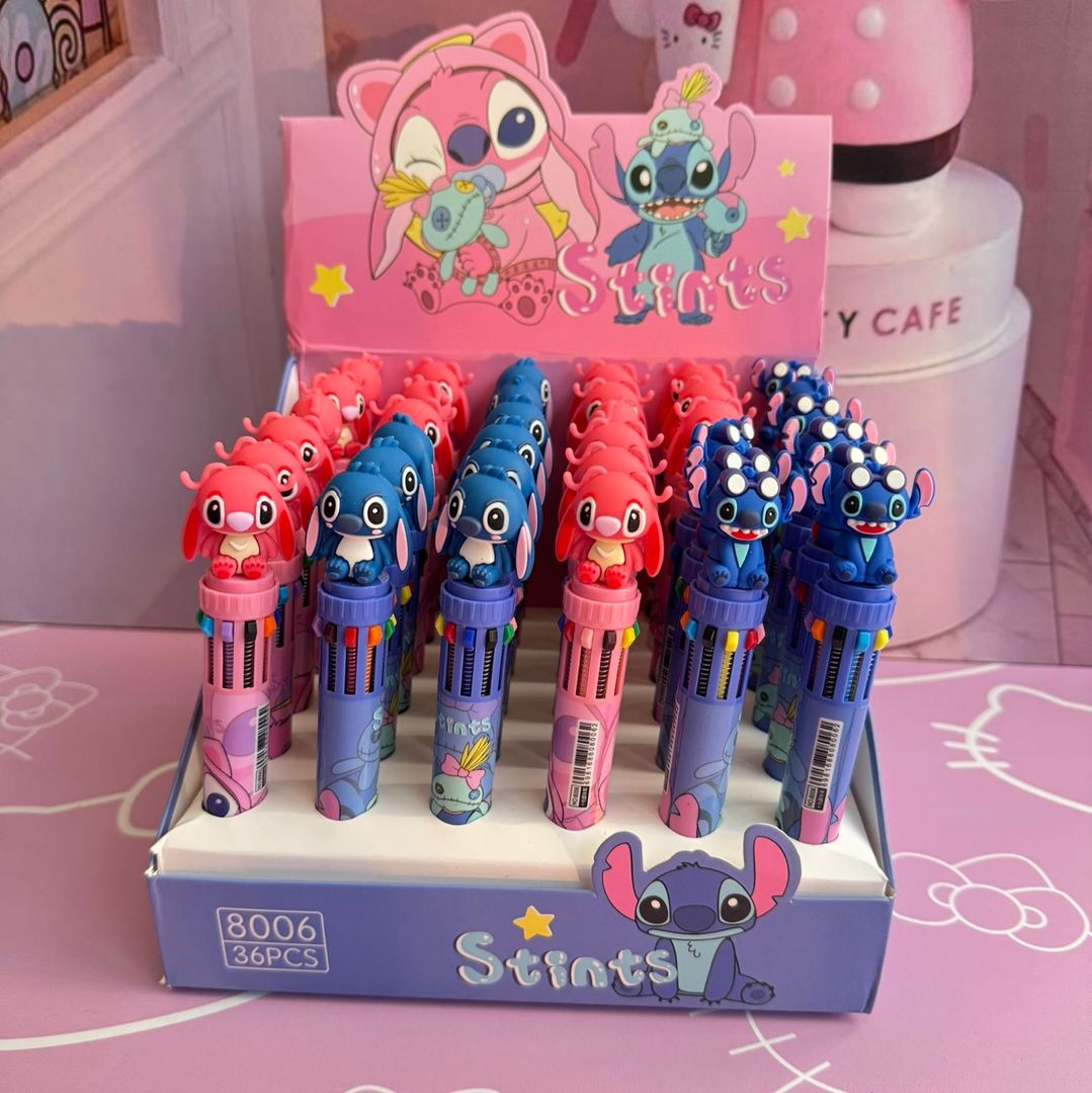 Lapiceros multiminas stitch 
