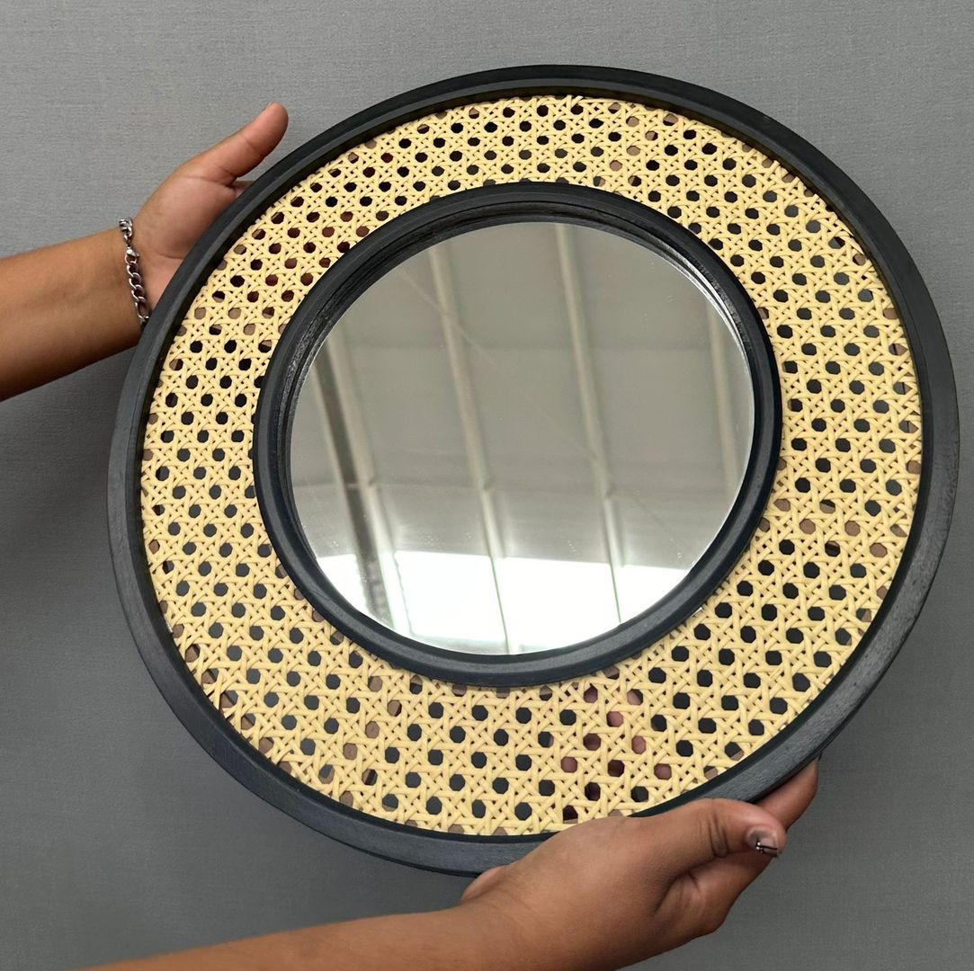 Espejo en latón de pared