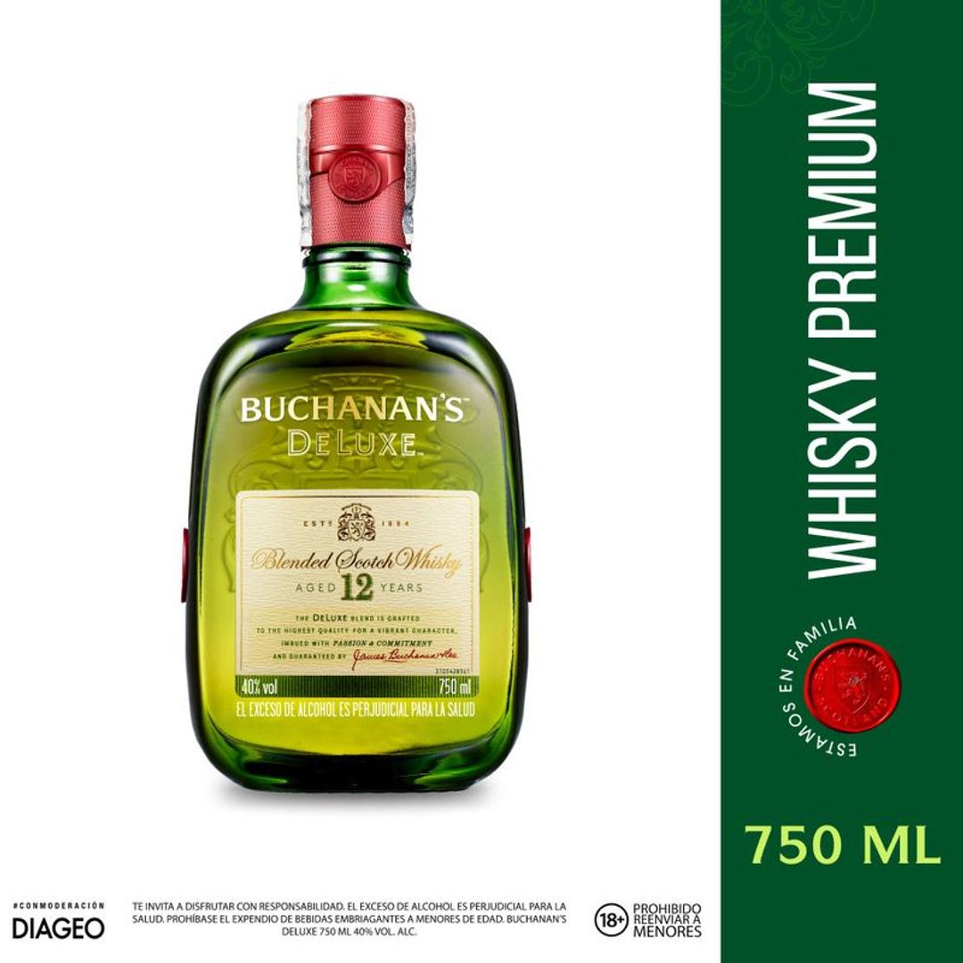 WHISKY BUCHANANS*750ML