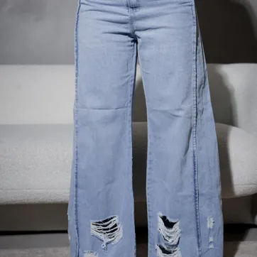 158 WIDE LEG DESGASTE BOTA  - imagen 1