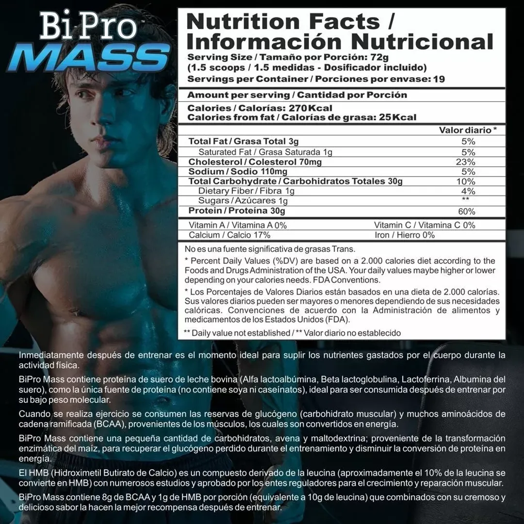 BI PRO MASS 3 LIBRAS