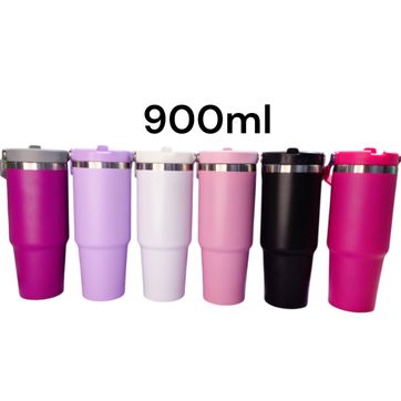 Imagen del producto TERMO FLIP STRAW WATER 900ML