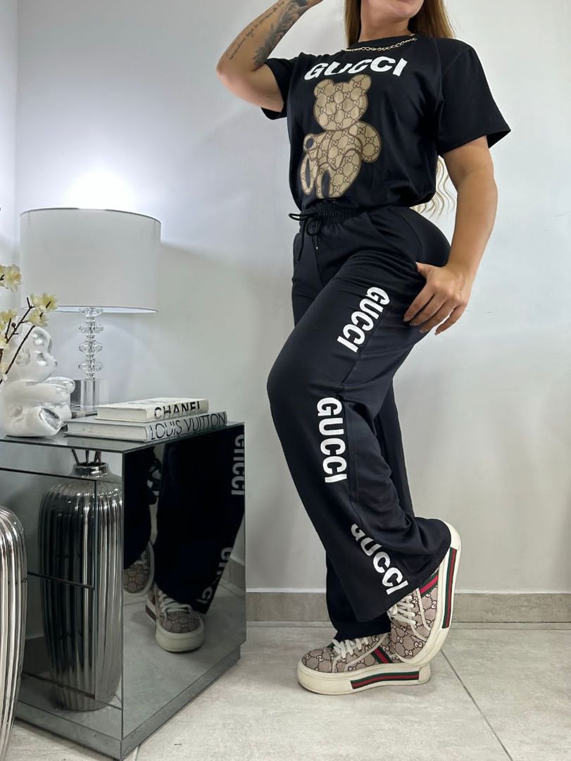 Conjunto de Jogguer Bota Recta 