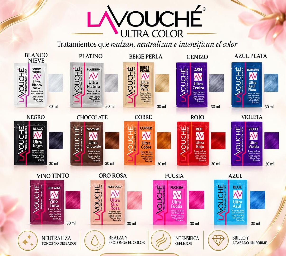 LAVOUCHE ULTRA COLOR MATIZANTES SACHET 30 ML