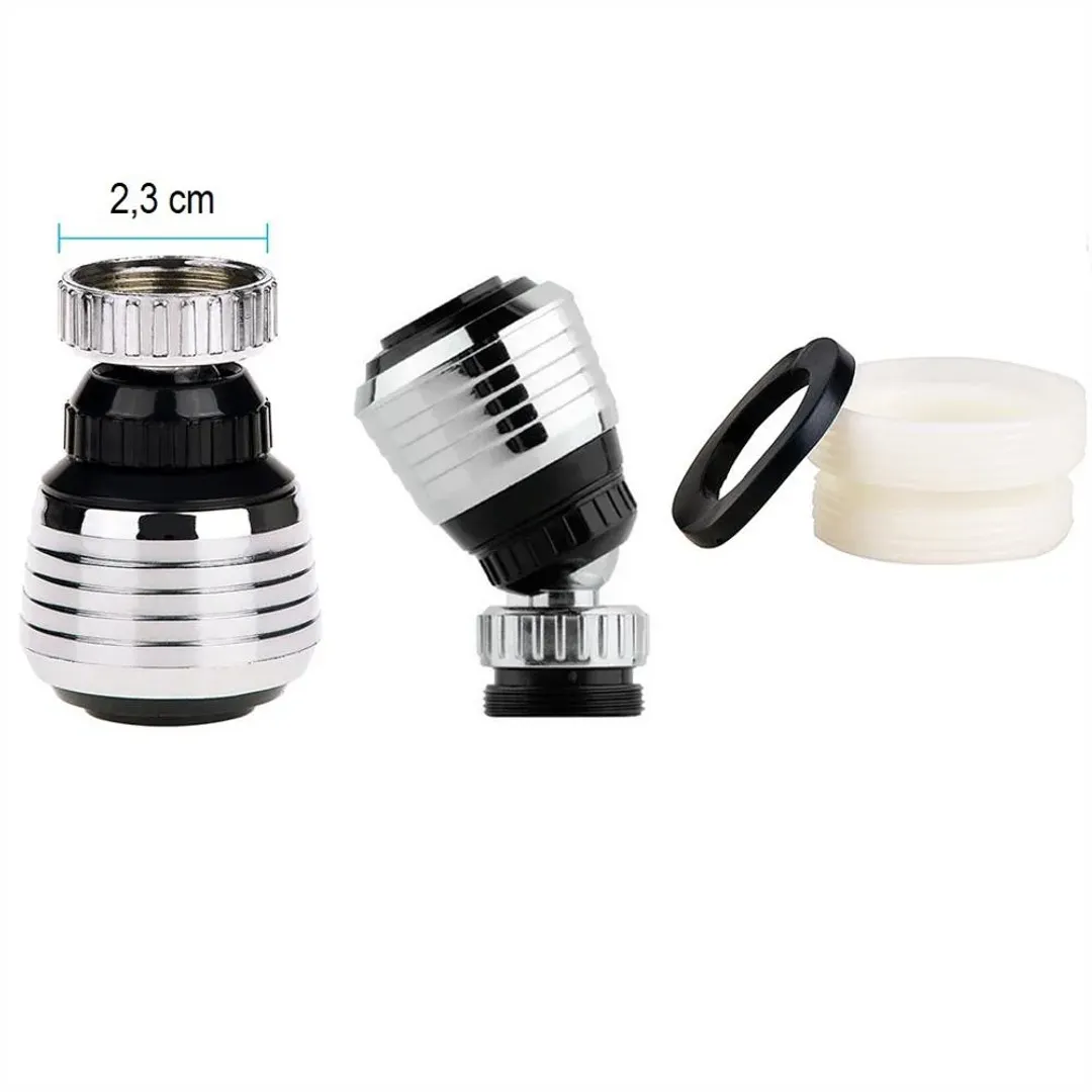 Grifo Giratorio 360  Ahorrador De Agua  Cocina