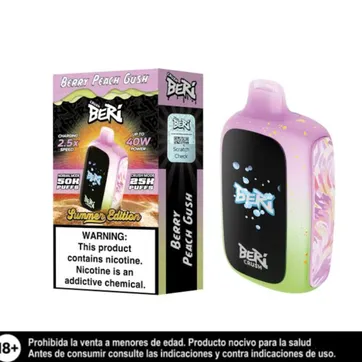 Imagen del producto Beri Berry Peach Gush 50.000 Puffs