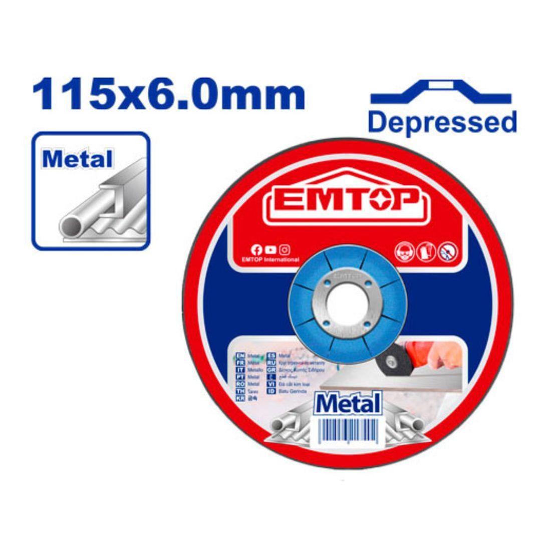 EMTOP DISCO PULIR METAL 4-1/2 SUPER EMTOP