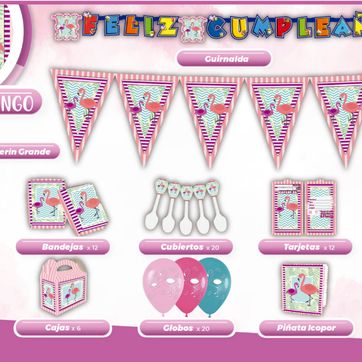 Imagen del producto DECORACIÓN FLAMINGO