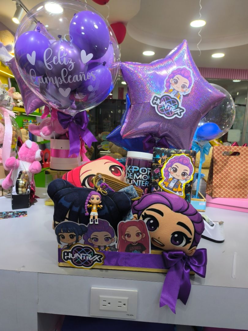 ARREGLOS CON GLOBOS kpop