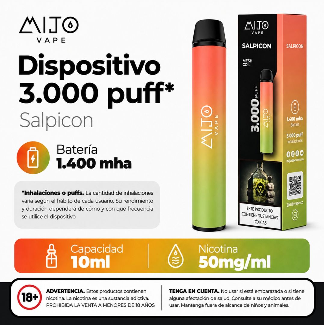 Mijo Salpicon 3.000 Puffs