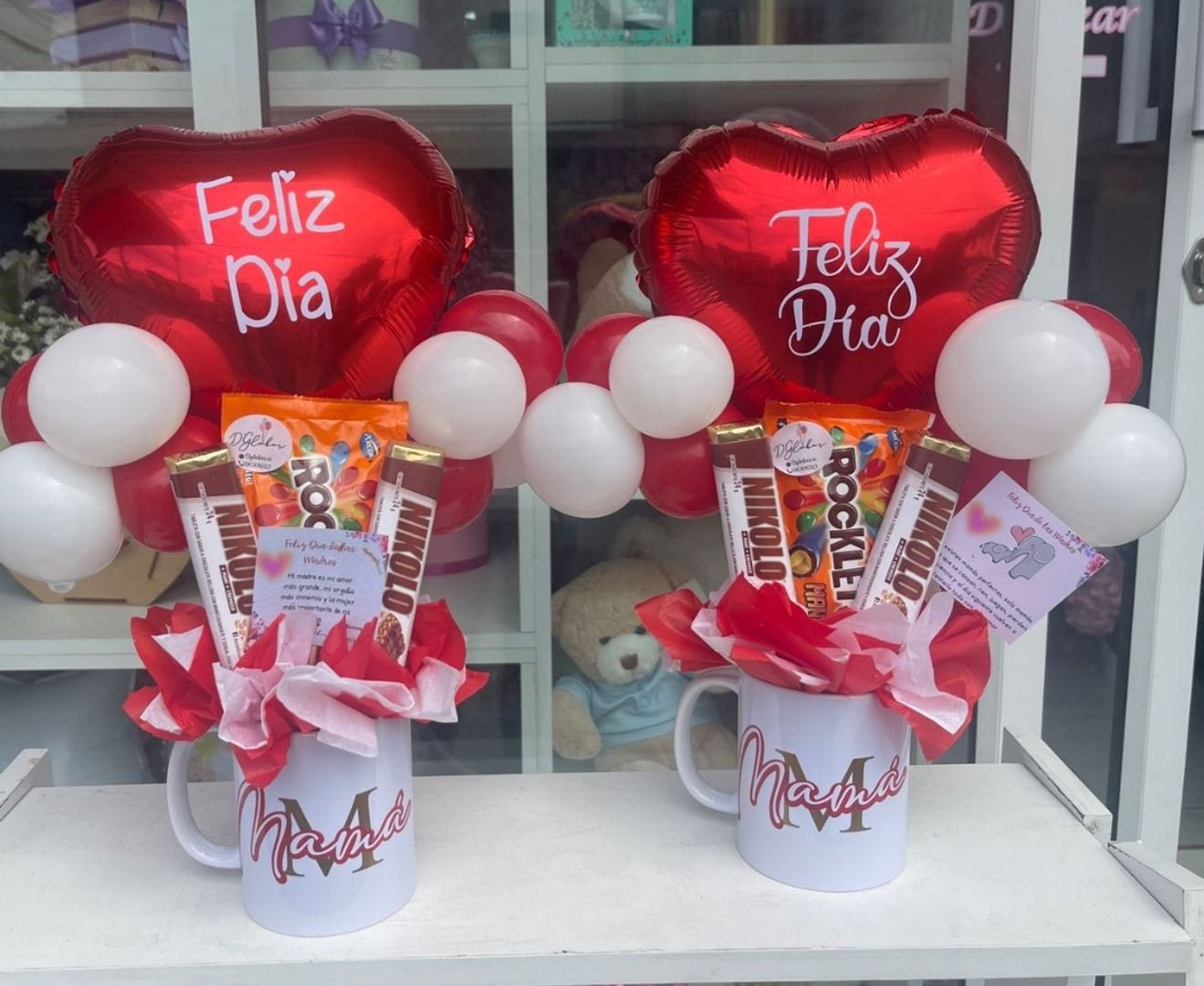Taza con chocolates 