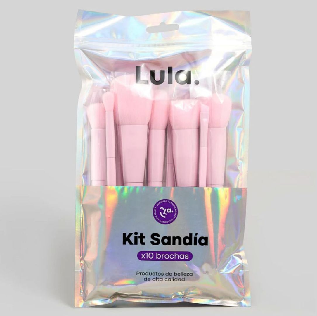 KIT DE BROCHAS SANDIA X10 LULA