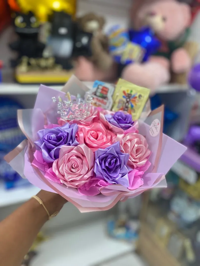 Mini ramo rosas eternas 