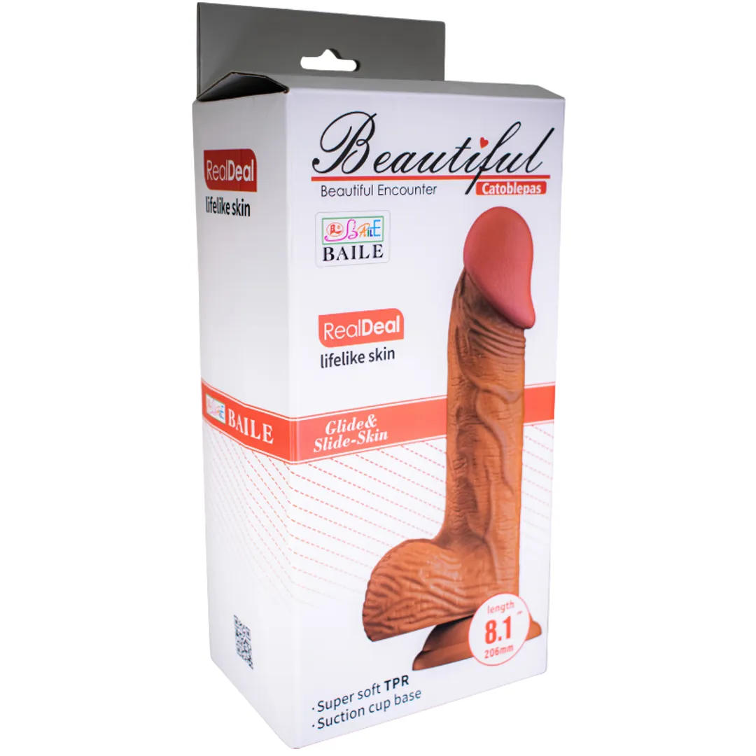 DILDO REALISTA / BW-008106NR-1/ 352026000031847-9