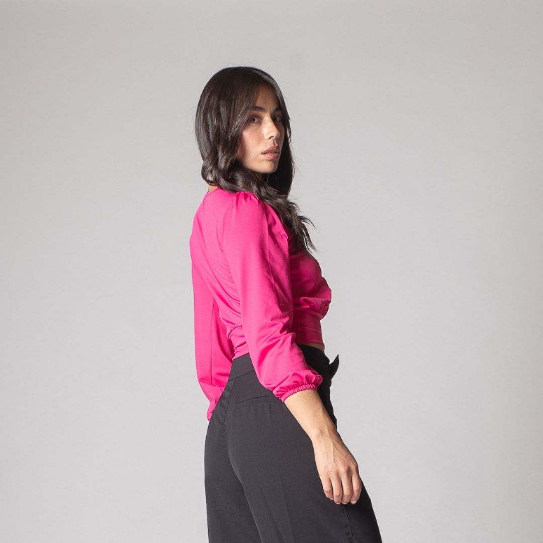 BLUSA MANGA LARGA 