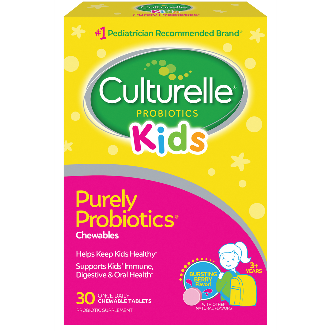 Probioticos Tabletas Masticables x30 CULTURELLE