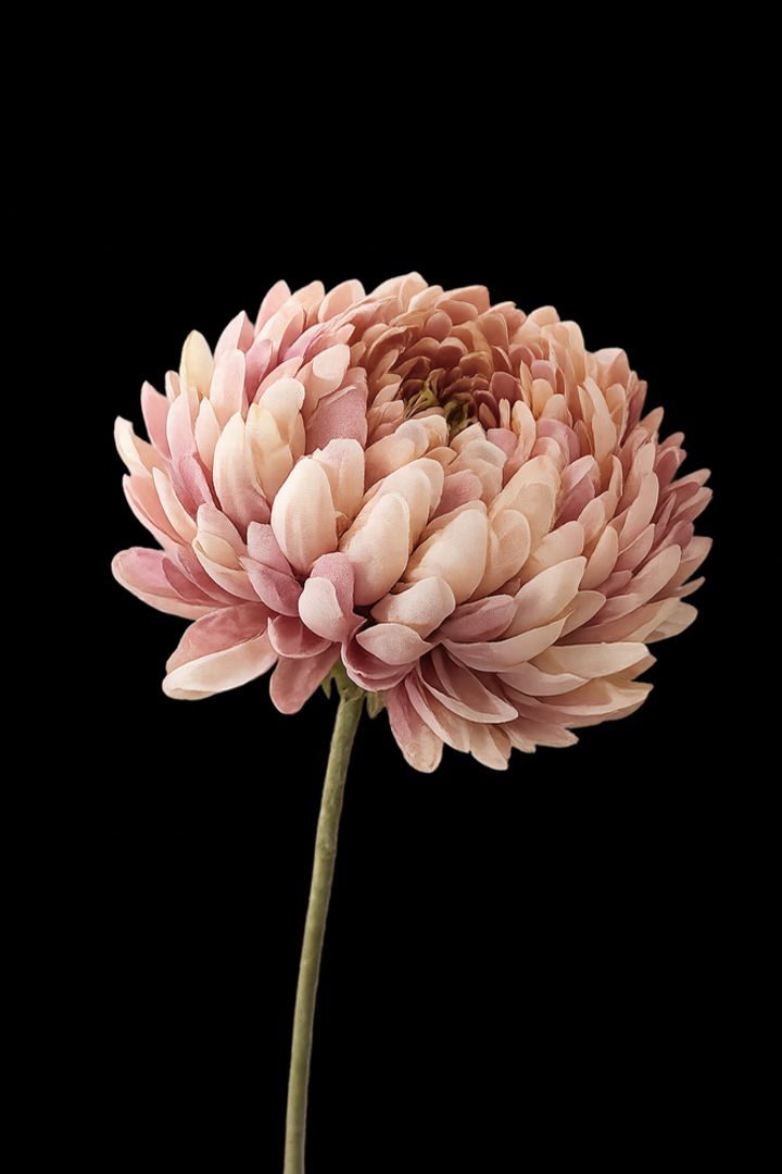 Flor Grisantemo Rosa 