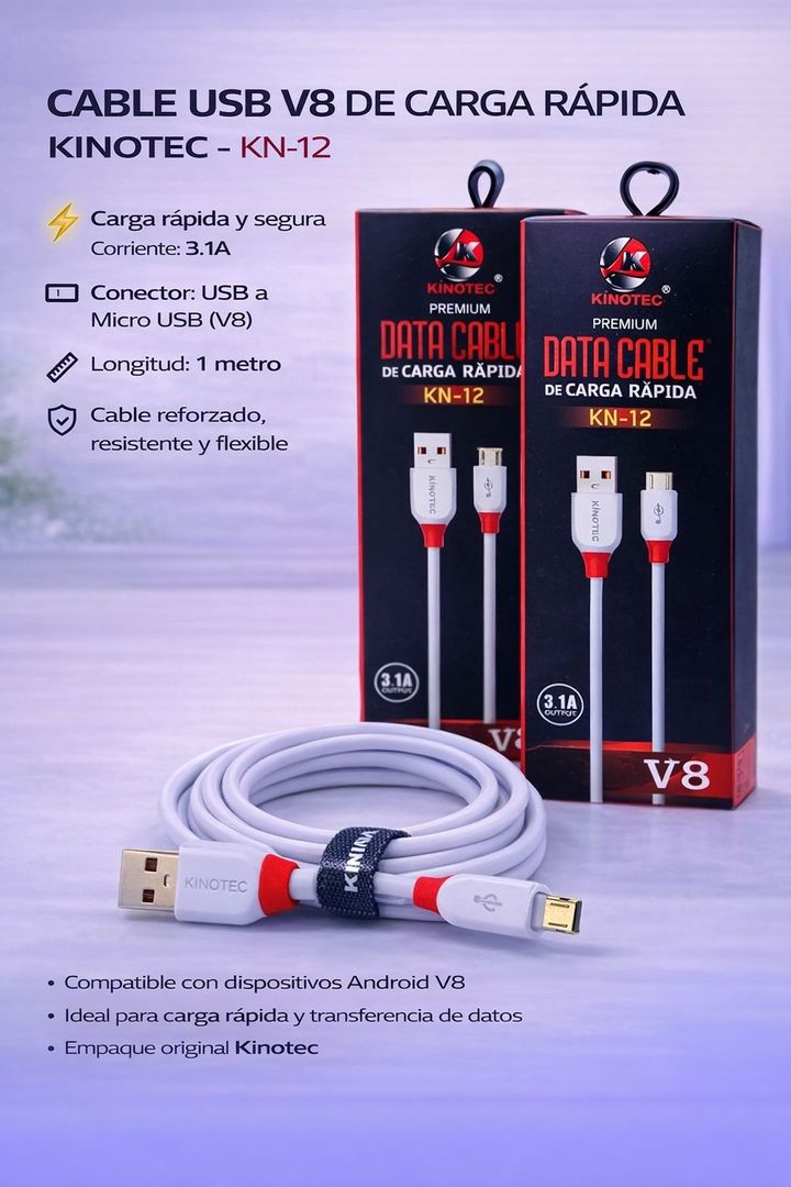 Cable Kinotec KN-12 V8 