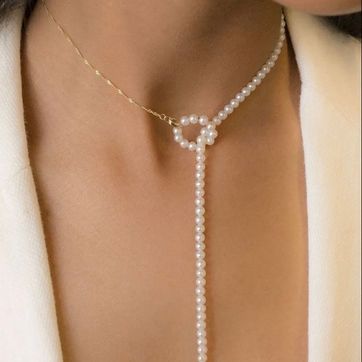 Imagen del producto COLLAR NUDO PERLAS 