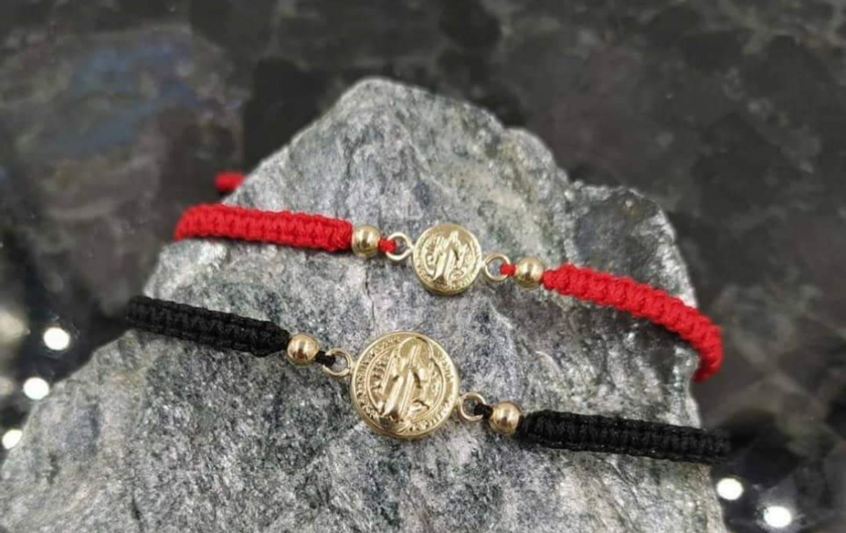 Par pulseras duo san benito